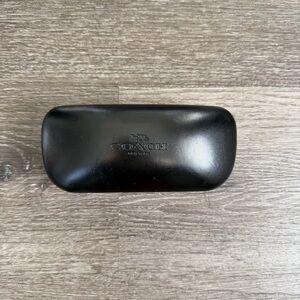 Coach Black Eyeglasses Case